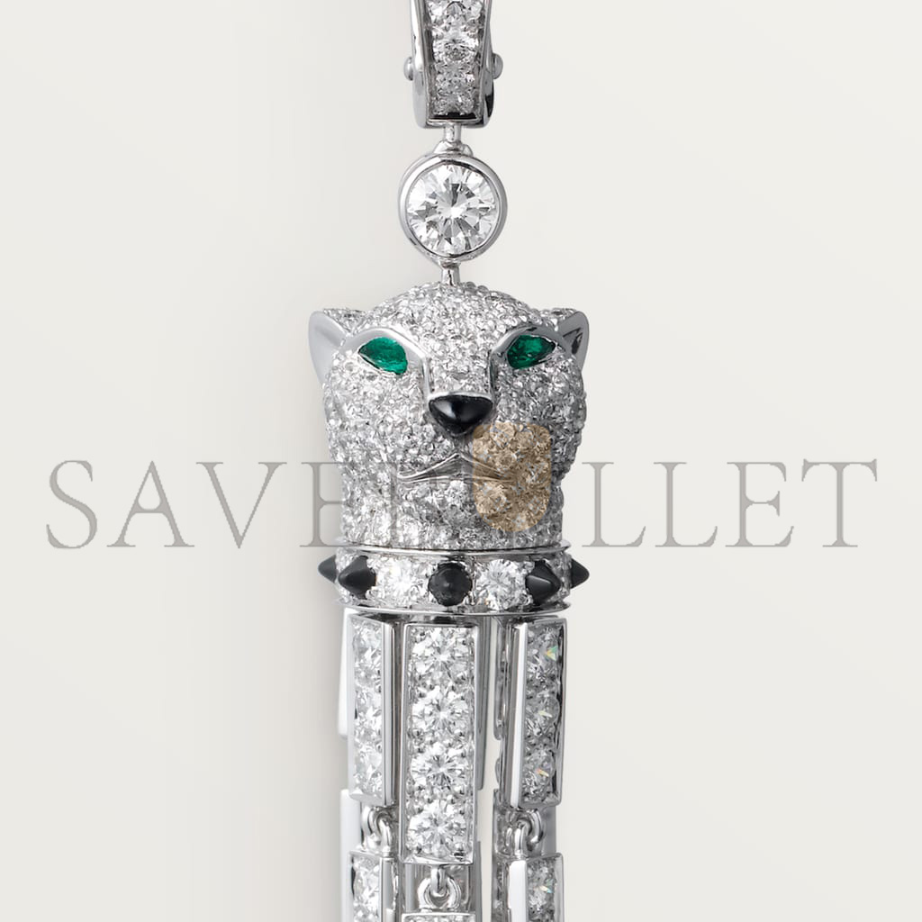 Ca*t*er panthÈre white gold de Ca*t*er earrings hp800976